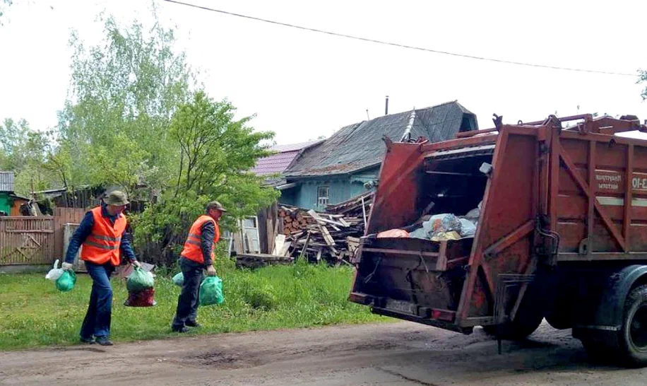 Вывоз мусора из частного дома в Кемерово в октябре