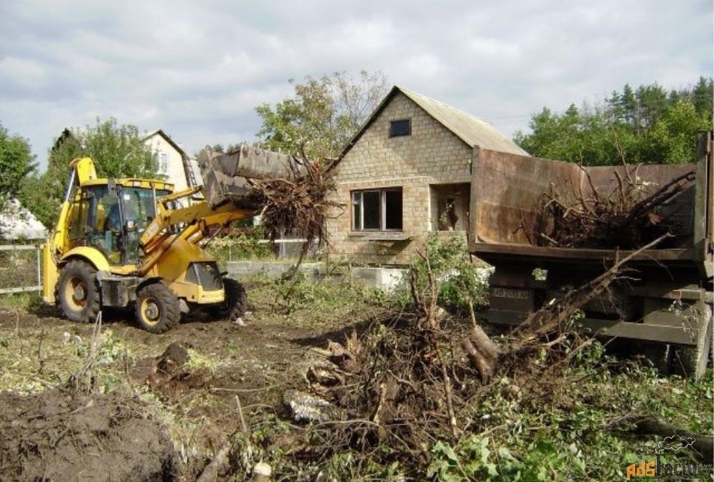 Уборка участков от мусора любой сложности в Кемерово в октябре